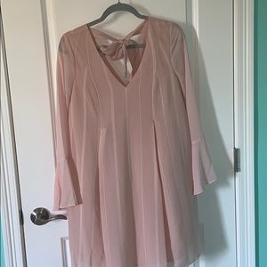 BCBG Generation pink babydoll shift dress